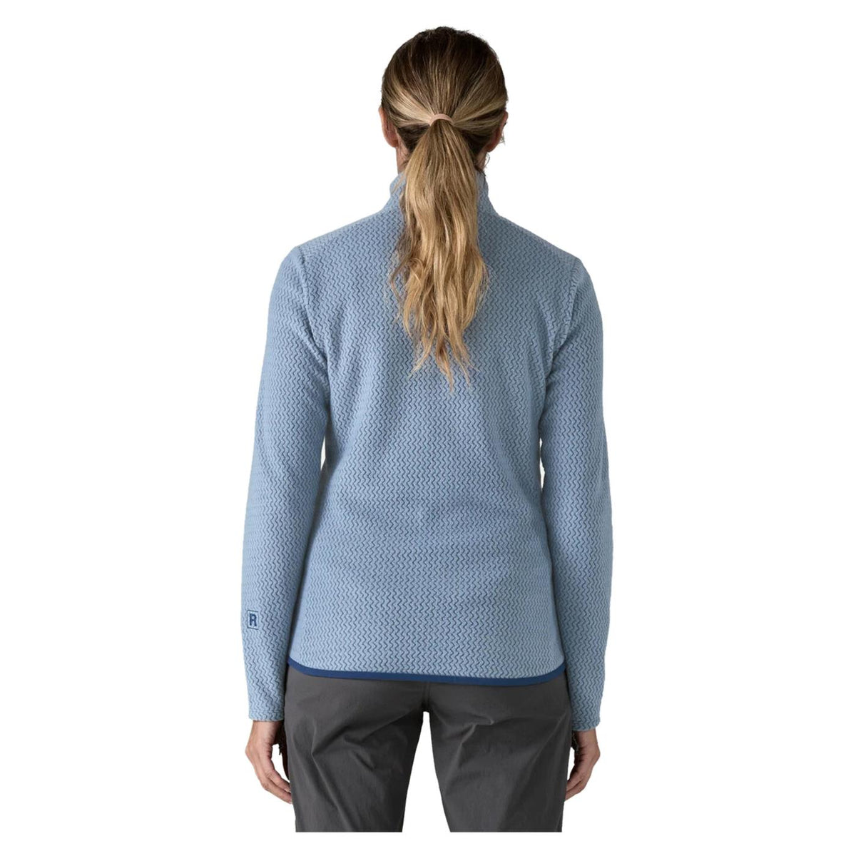 PATAGONIA WOMAN R1 AIR JACKET - Azzurro - vista 3
