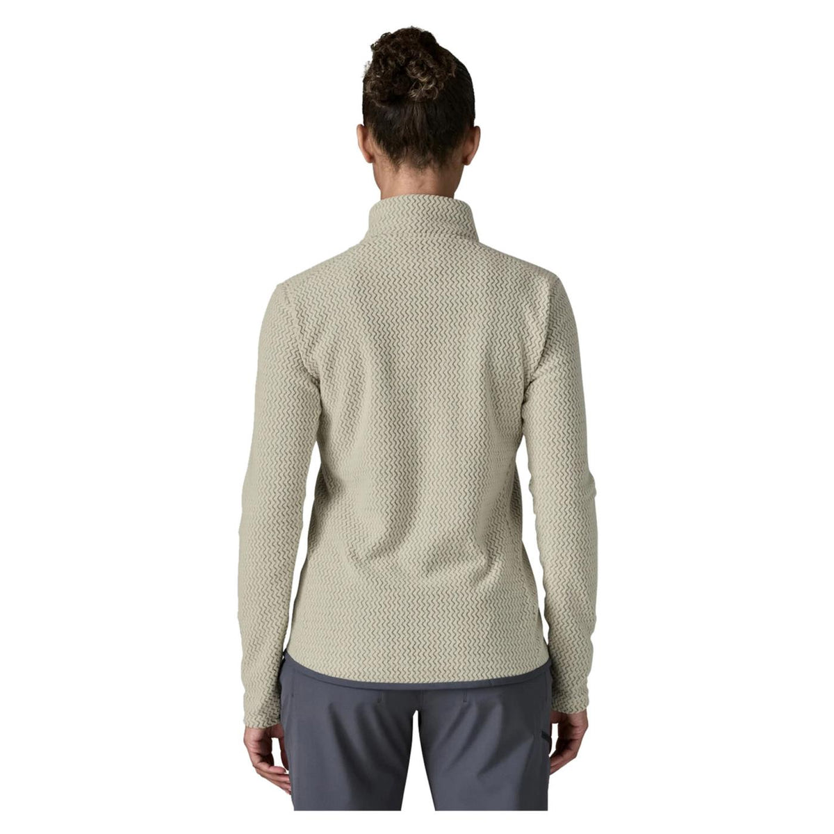 PATAGONIA WOMAN R1 AIR JACKET - Bianco - vista 3