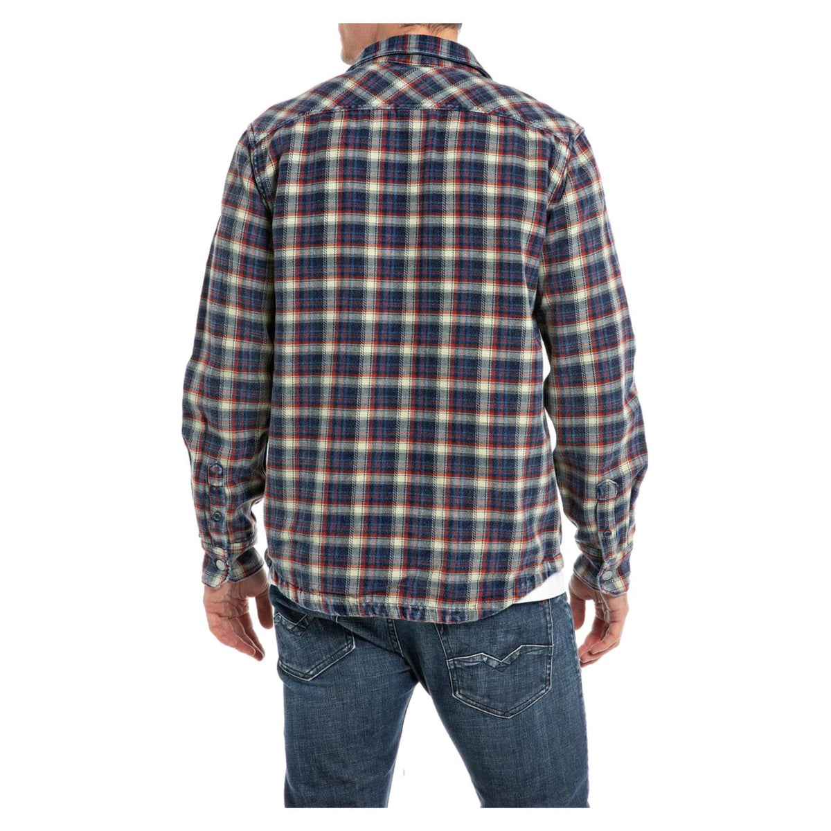 REPLAY CAMICIA UOMO - Blu Royal - vista 2