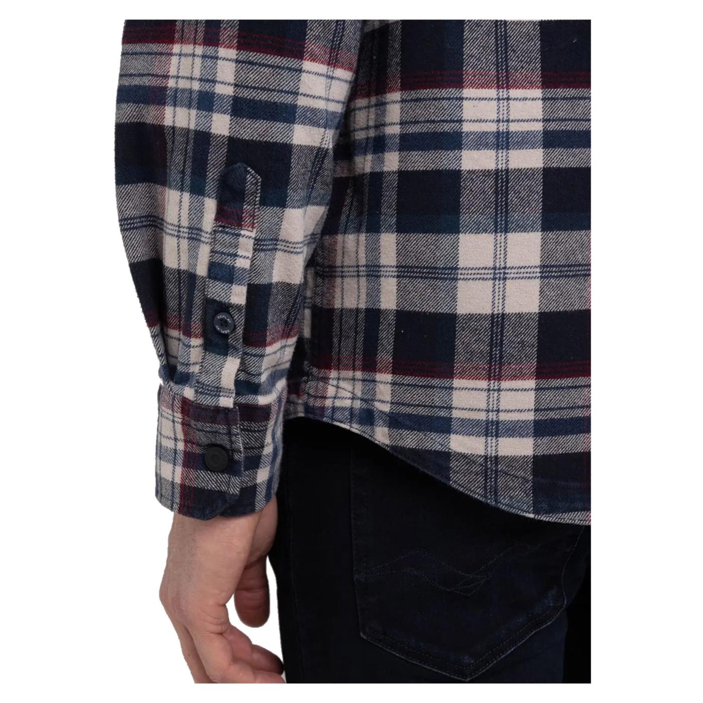 REPLAY CAMICIA UOMO - Blu - vista 5