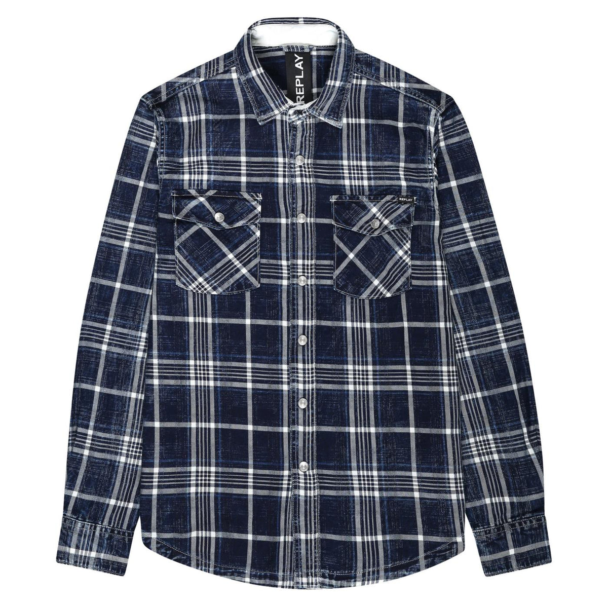REPLAY CAMICIA UOMO - Blu - immagine principale