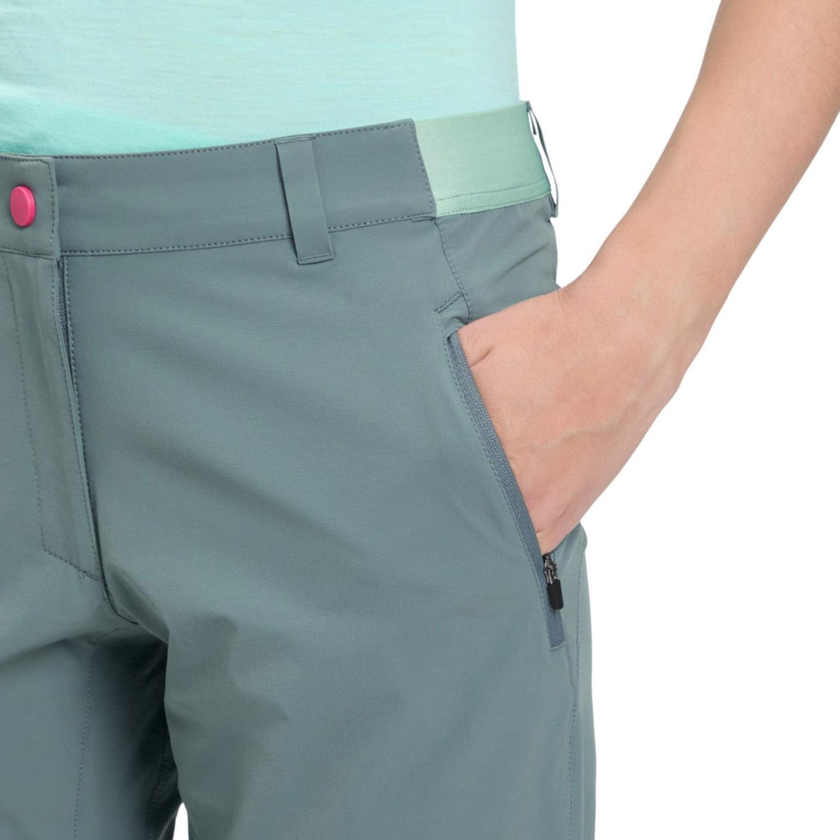 MC KINLEY PANTALONI BRENTON WOMAN - Verde - vista 3