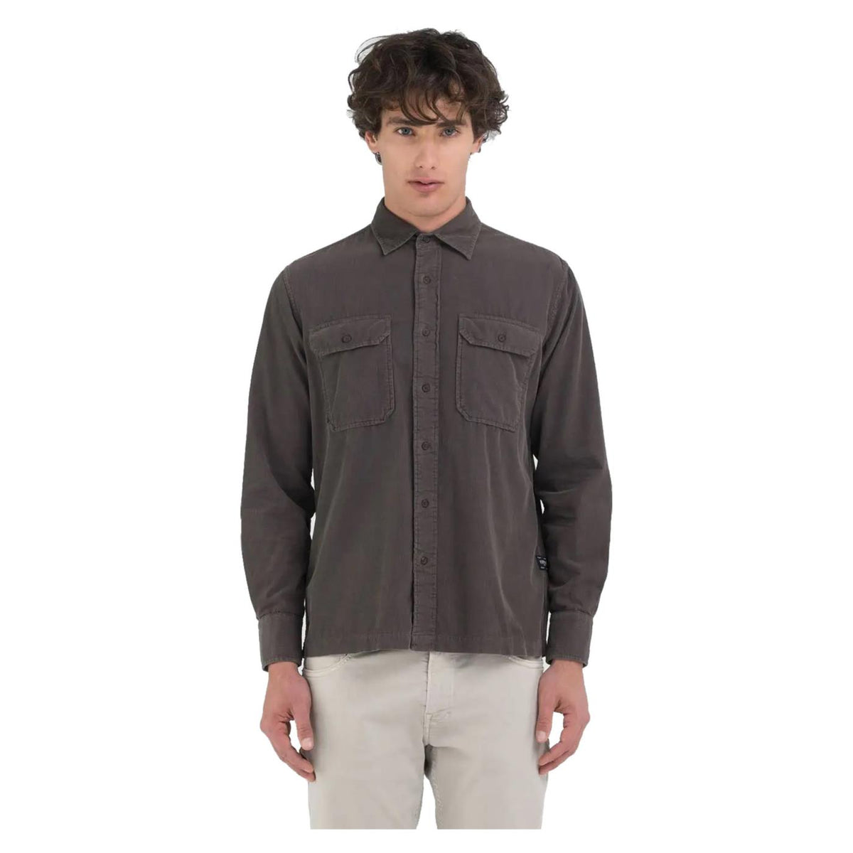 REPLAY CAMICIA CORDUROY REGULAR