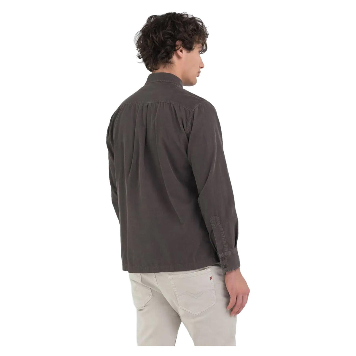 REPLAY CAMICIA CORDUROY REGULAR