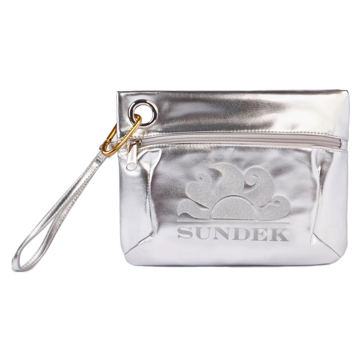 SUNDEK LAMINATED CLUTCH BAG
