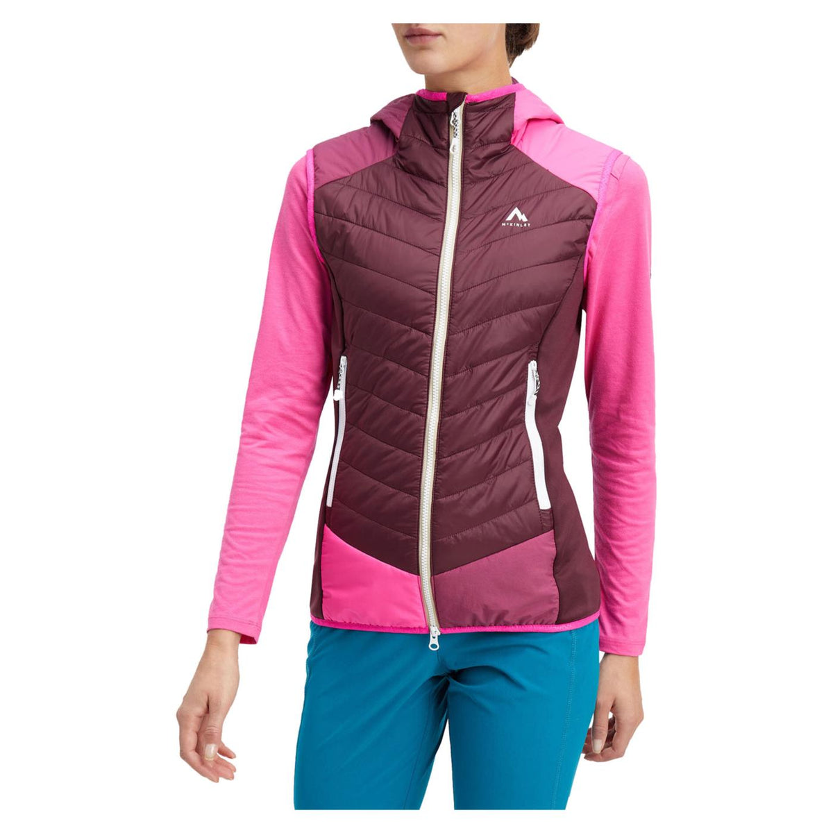 MC KINLEY SOHANA HYBRID VEST WOMAN