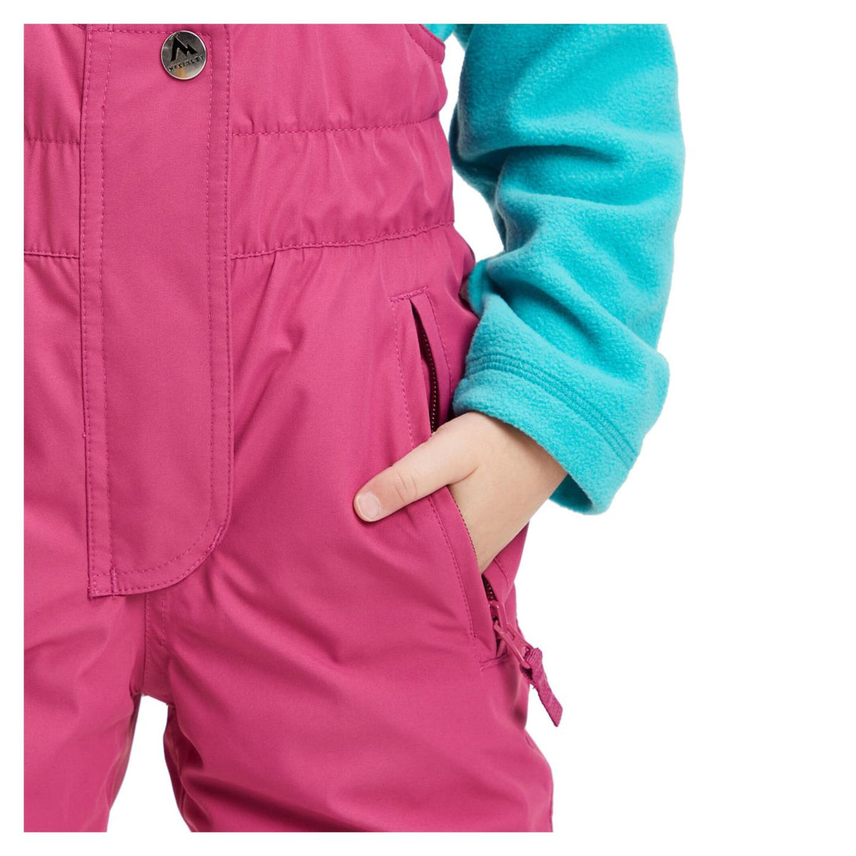 MC KINLEY IBO KIDS SNOW PANTS - Rosa - vista 6