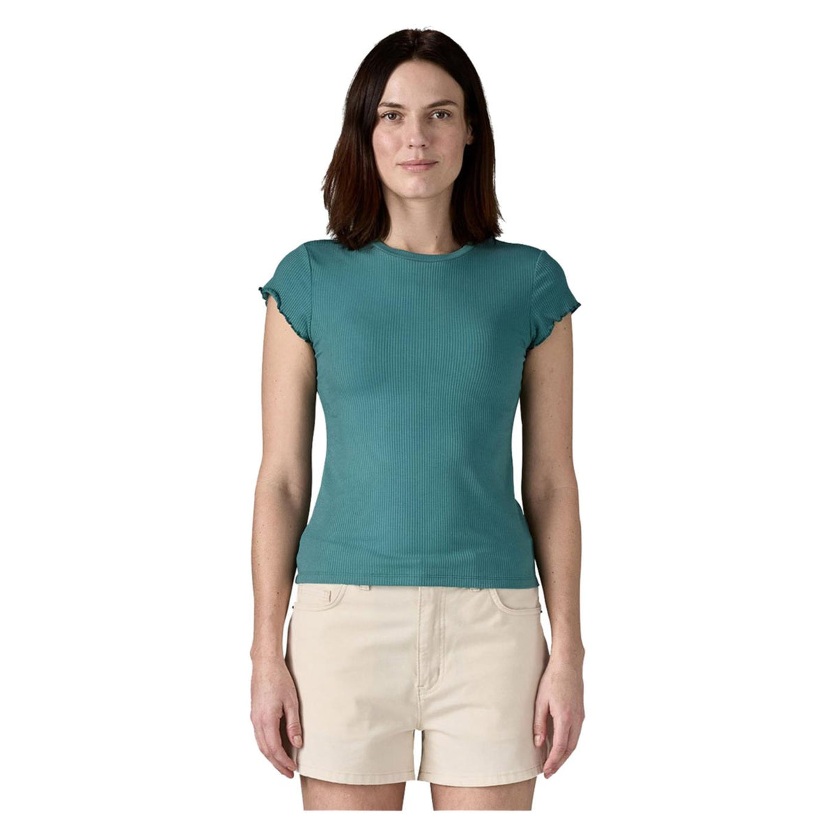 PATAGONIA WOMAN RIB KNIT TOP TEE