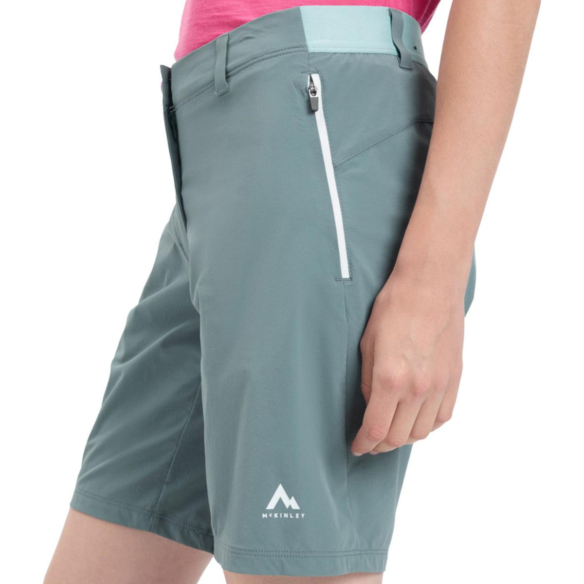 MC KINLEY BRENTON W STRETCH SHORT - Verde - vista 3