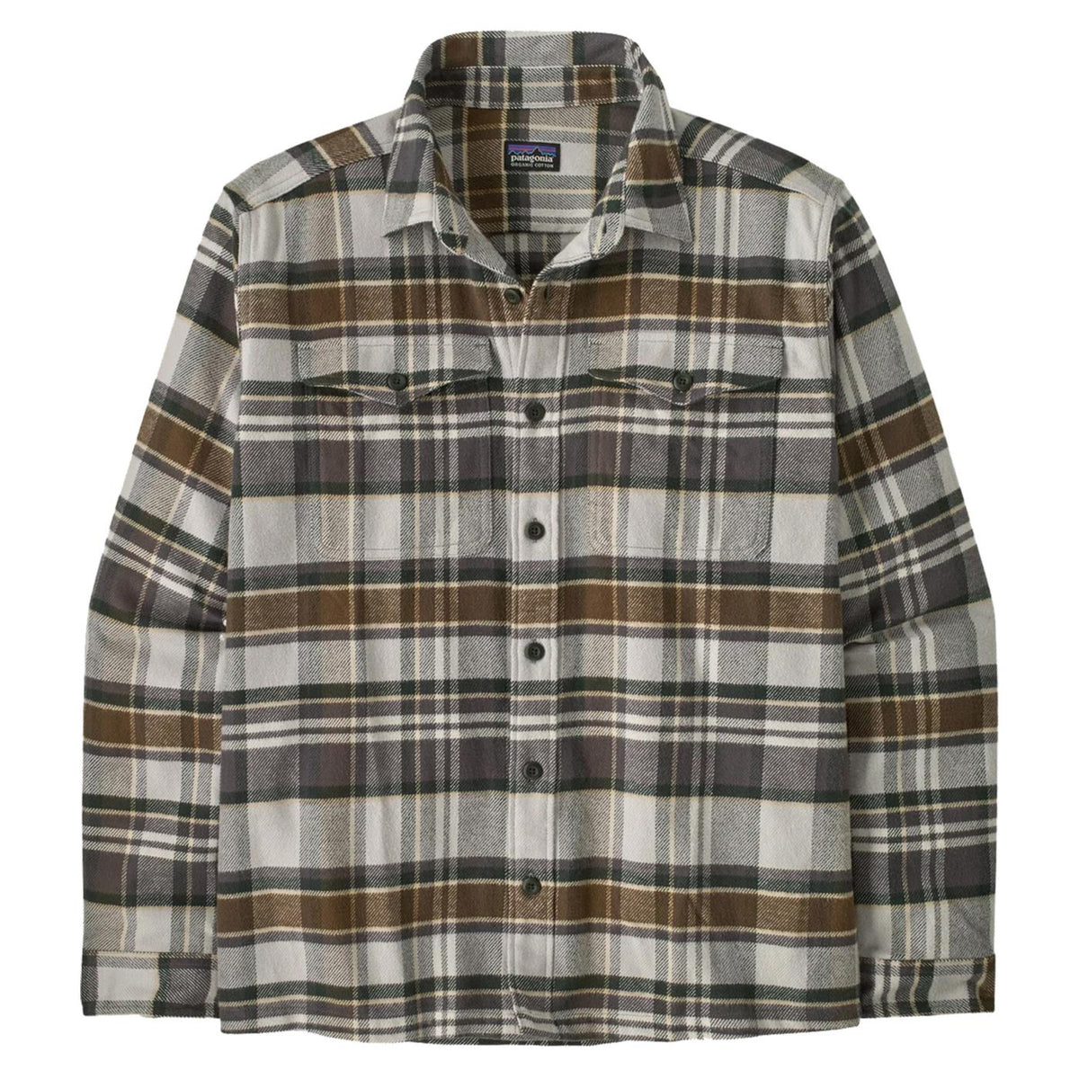 PATAGONIA FJORD FLANNEL SHIRT - Grigio scuro - immagine principale