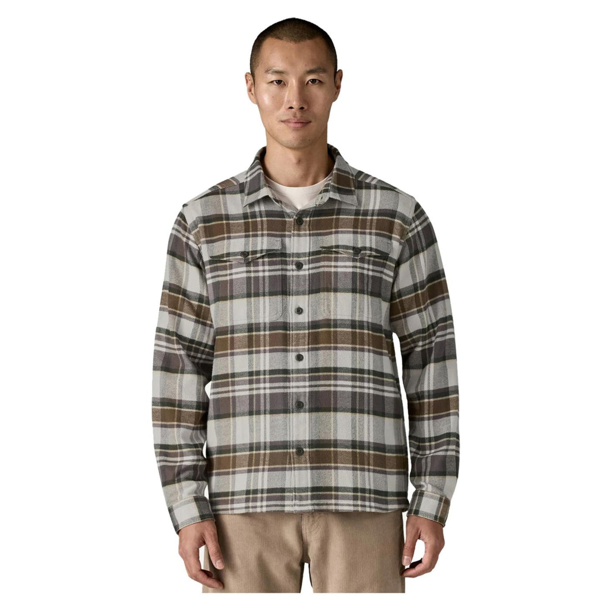 PATAGONIA FJORD FLANNEL SHIRT - Grigio scuro - vista 2