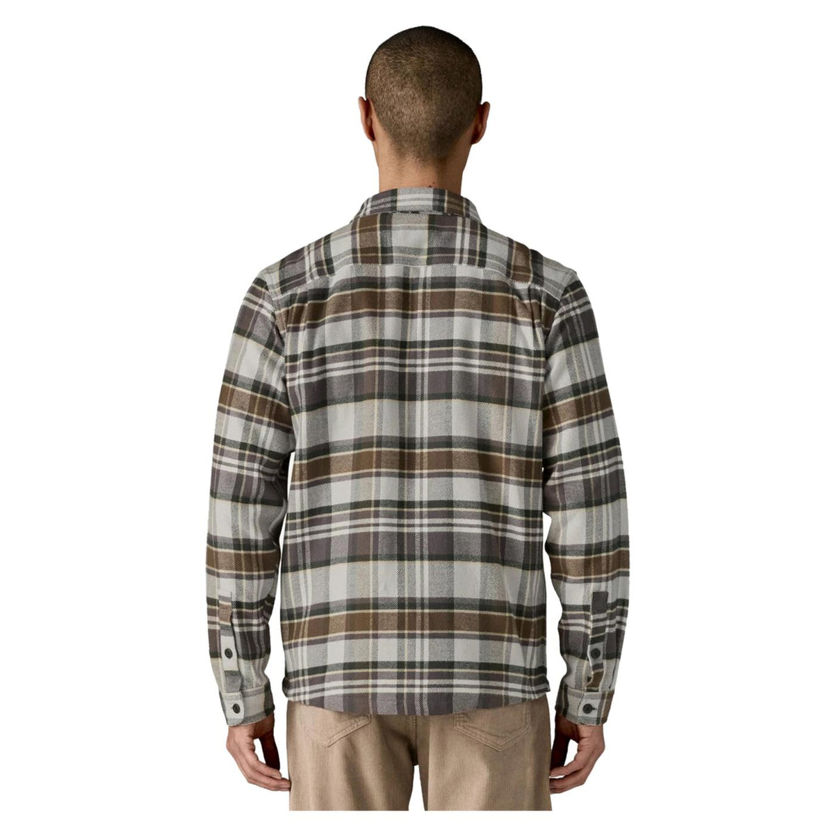 PATAGONIA FJORD FLANNEL SHIRT - Grigio scuro - vista 3
