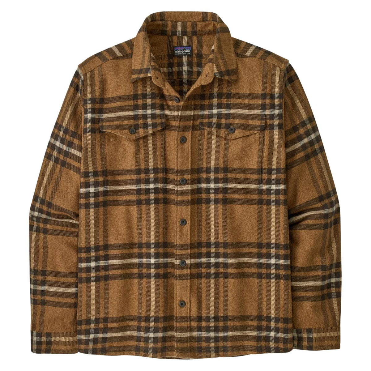 PATAGONIA FJORD FLANNEL SHIRT - Marrone chiaro - immagine principale