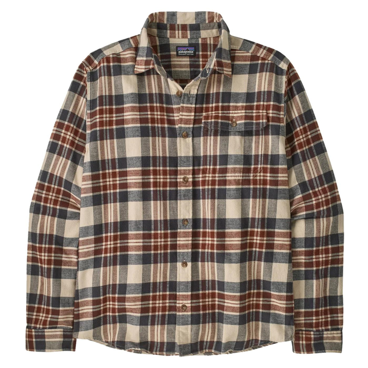 PATAGONIA LW FJORD FLANNEL SHIRT - Beige - vista 3