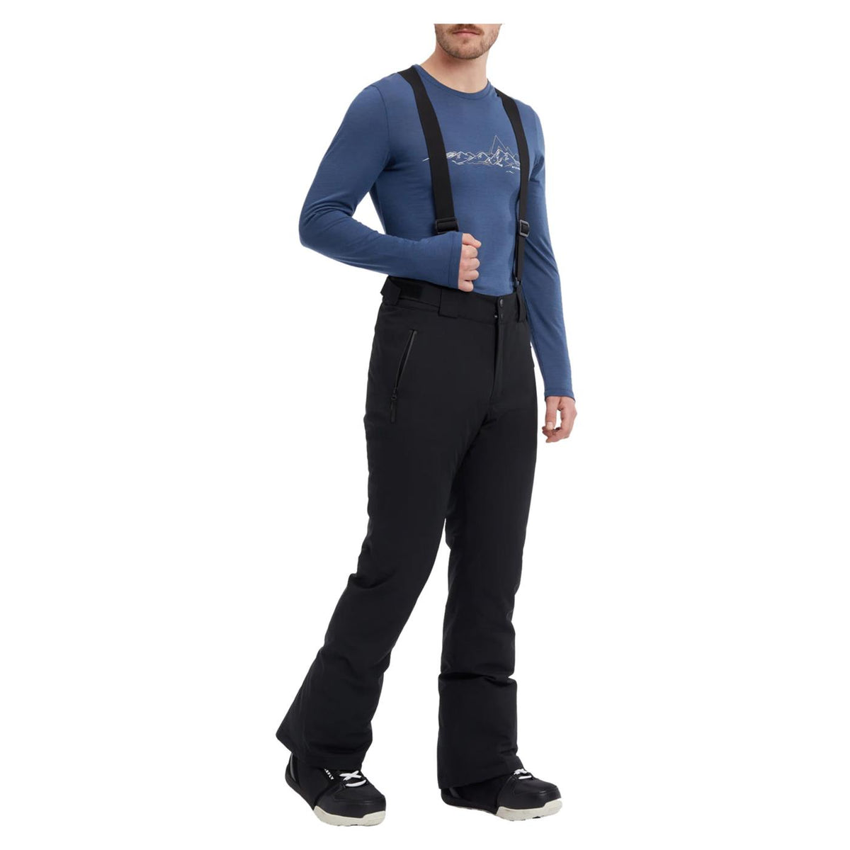 MC KINLEY DAVE SKI PANT - Nero - vista 2