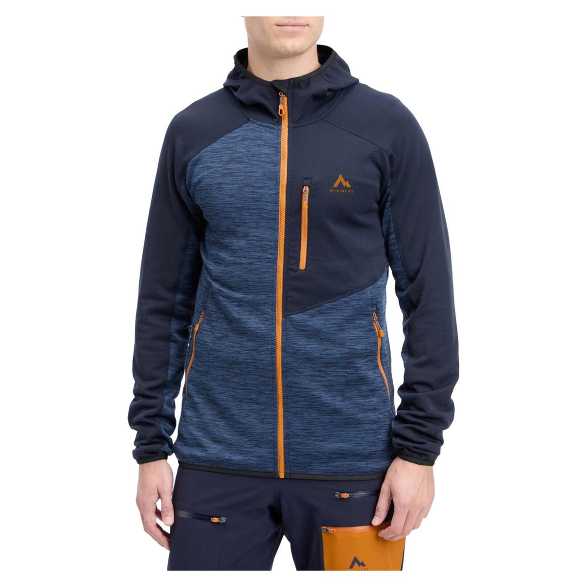 MC KINLEY SETH III HOODIE MIDLAYER - Blu - vista 2