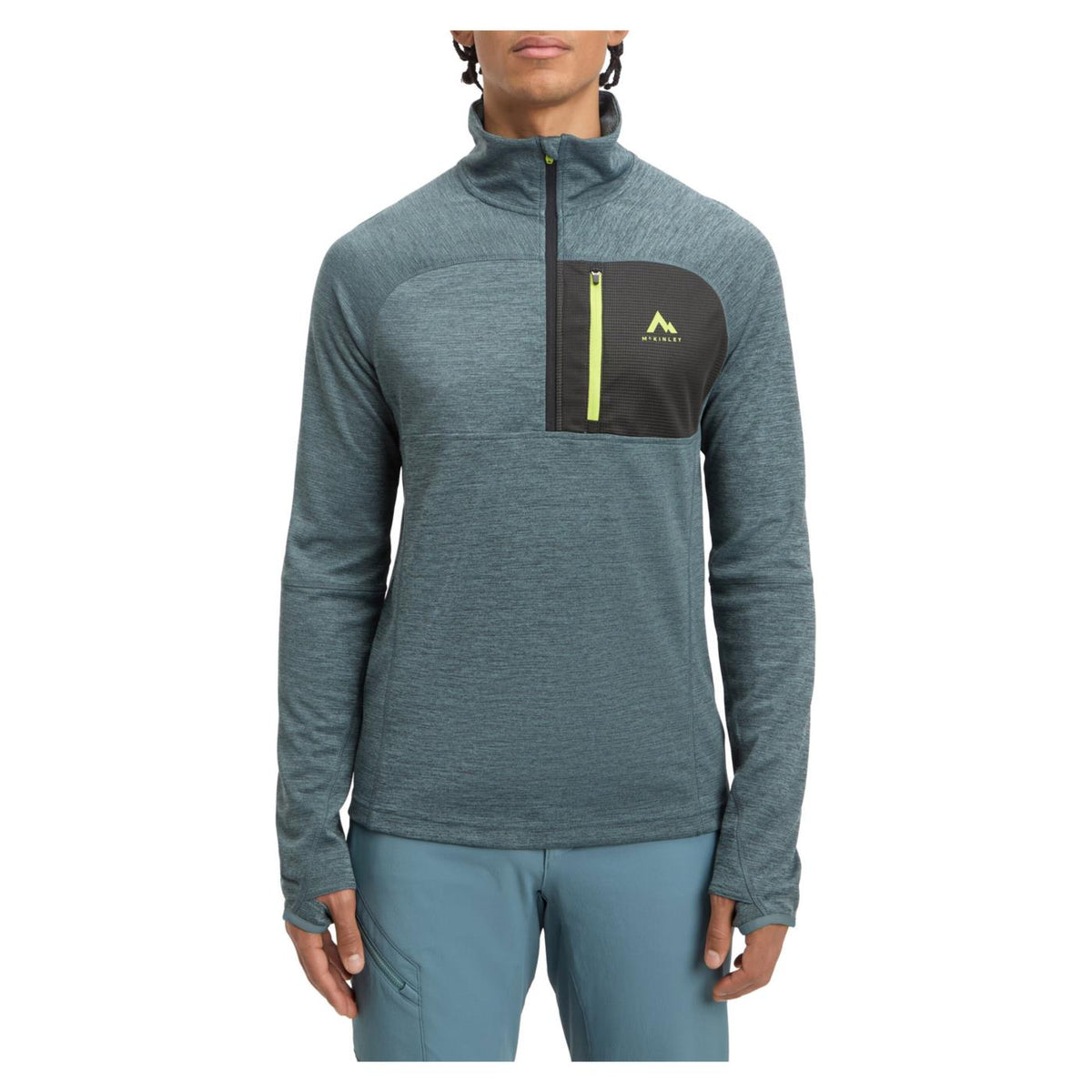 MC KINLEY TAMPO II MIDLAYER - Verde - vista 2