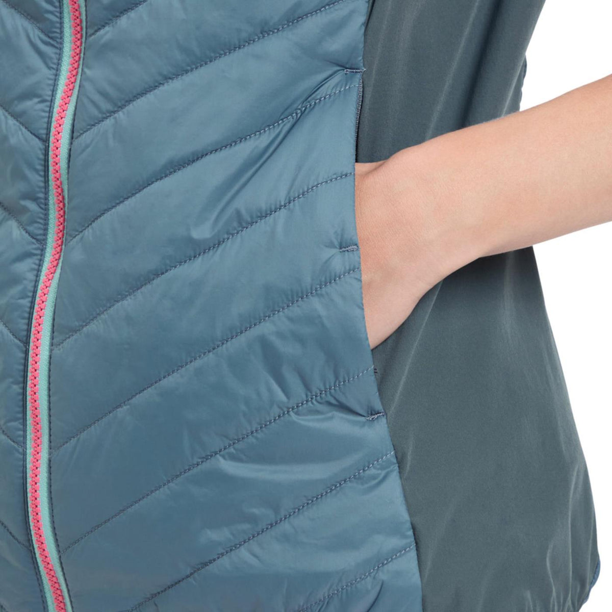 MC KINLEY SIERRE HYBRID WOMAN VEST - Grigio scuro - vista 4