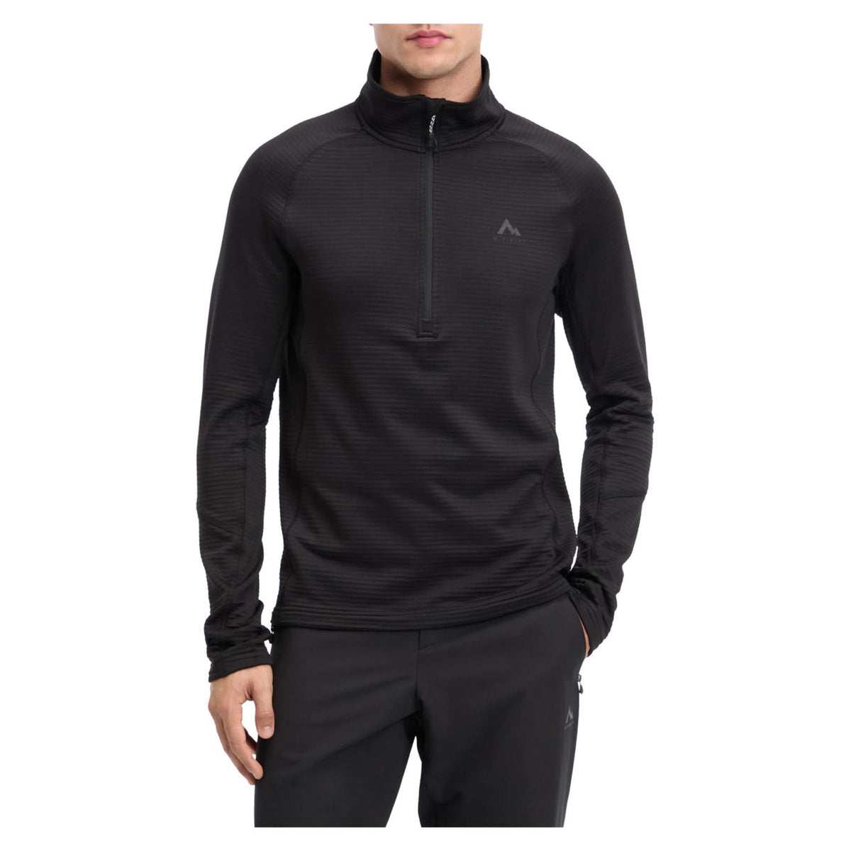 MC KINLEY SYLVIN MIDLAYER - Nero - vista 2