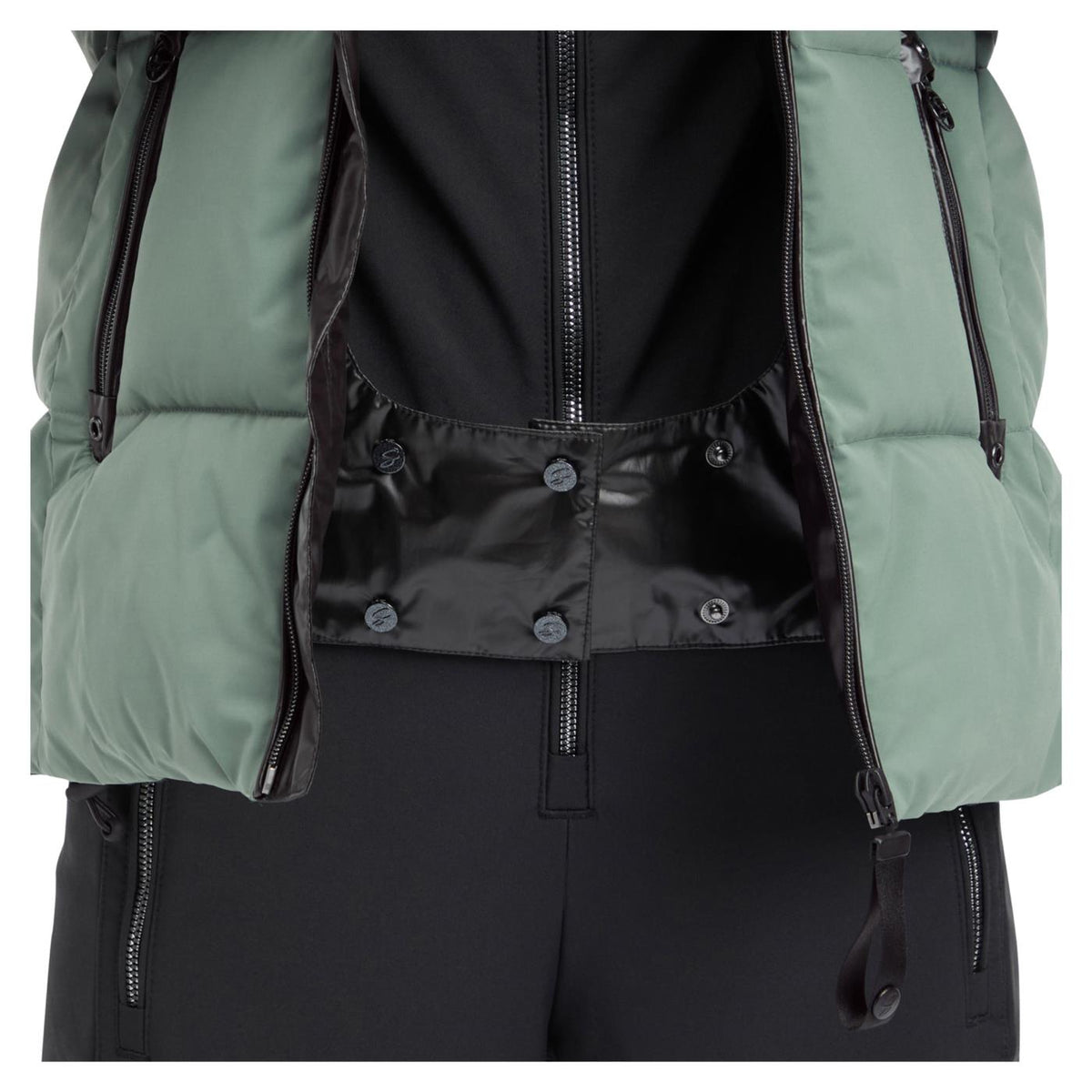 MC KINLEY SIENNA WOMAN SKI JACKET - Verde - vista 5