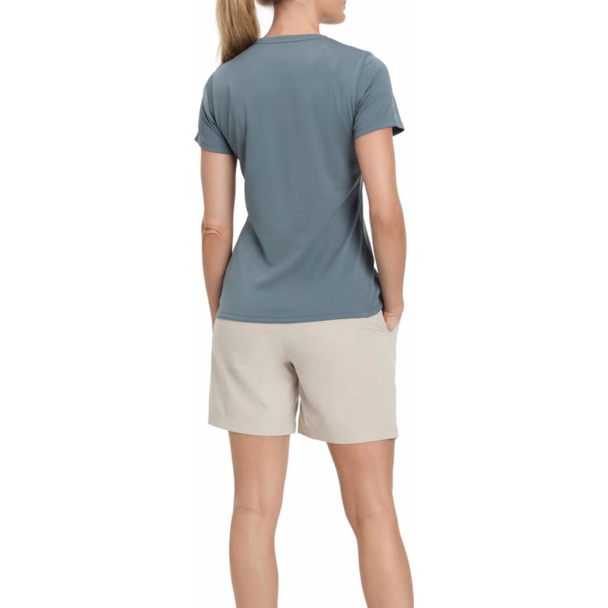 MC KINLEY T-SHIRT FABI WOMAN - Azzurro - vista 2