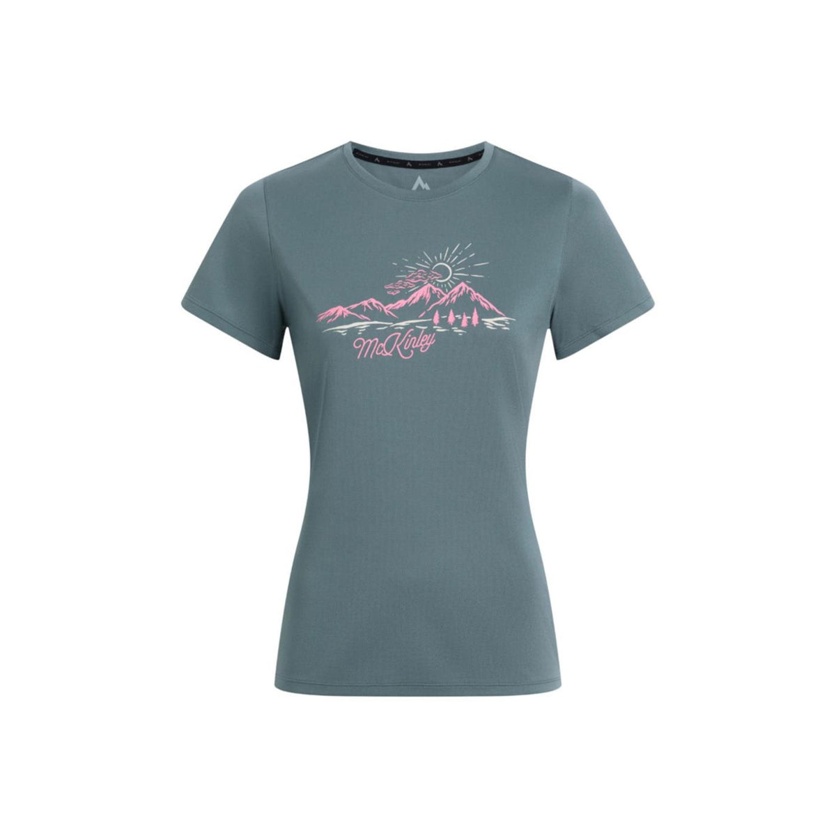 MC KINLEY T-SHIRT FABI WOMAN - Azzurro - vista 3