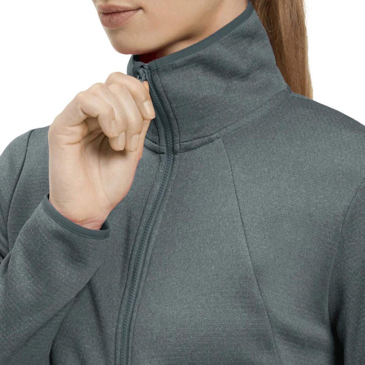 MC KINLEY ROTO WOMAN MIDLAYER - Grigio scuro - vista 3