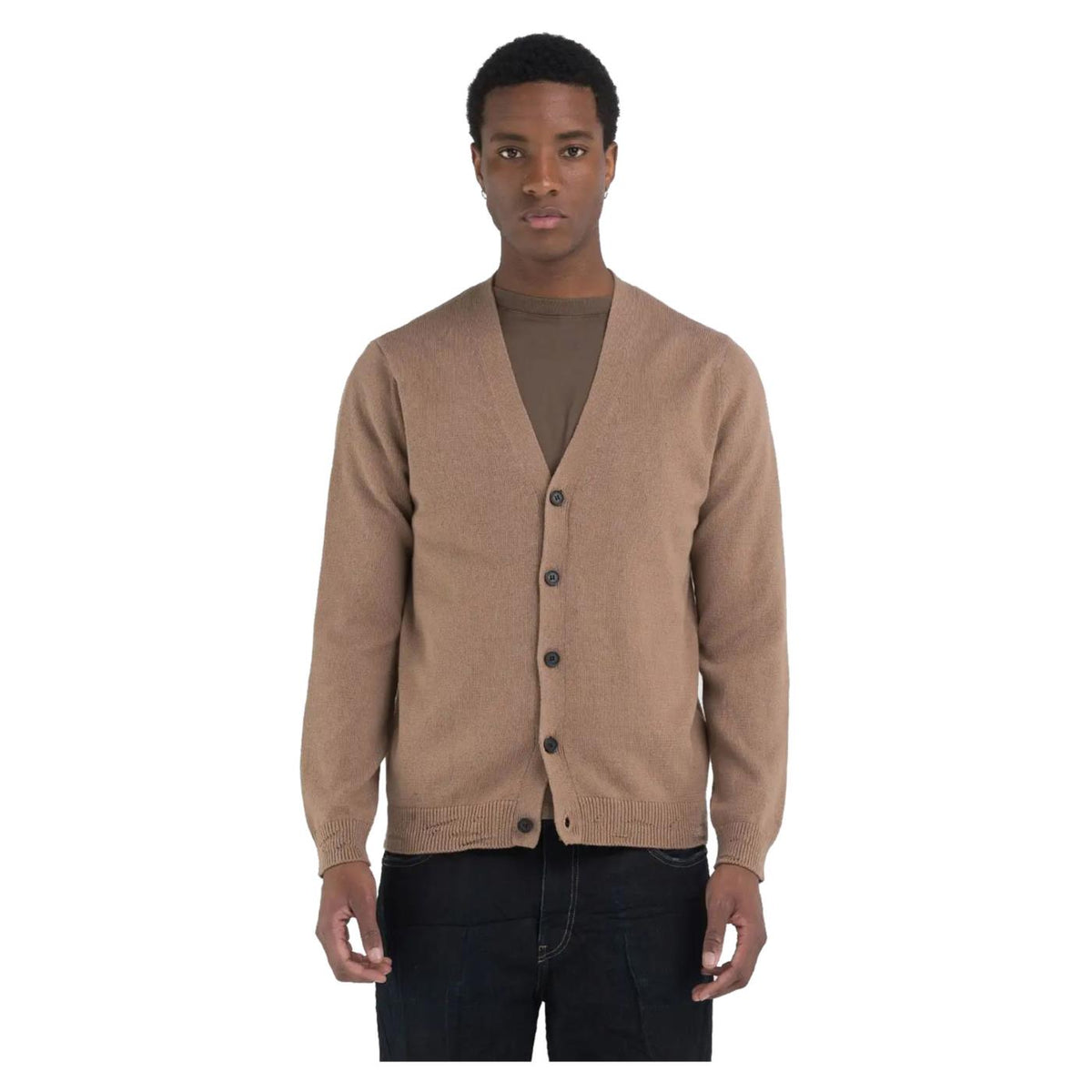 REPLAY CARDIGAN COTONE CASHMERE