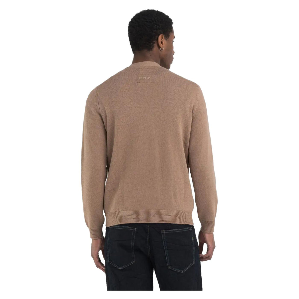 REPLAY CARDIGAN COTONE CASHMERE - seconda immagine