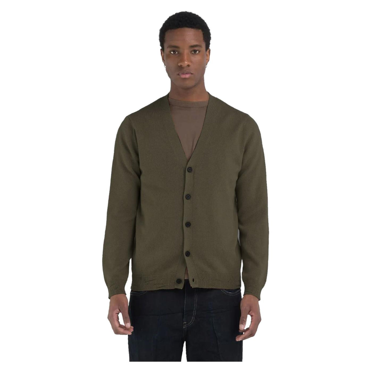 REPLAY CARDIGAN COTONE CASHMERE