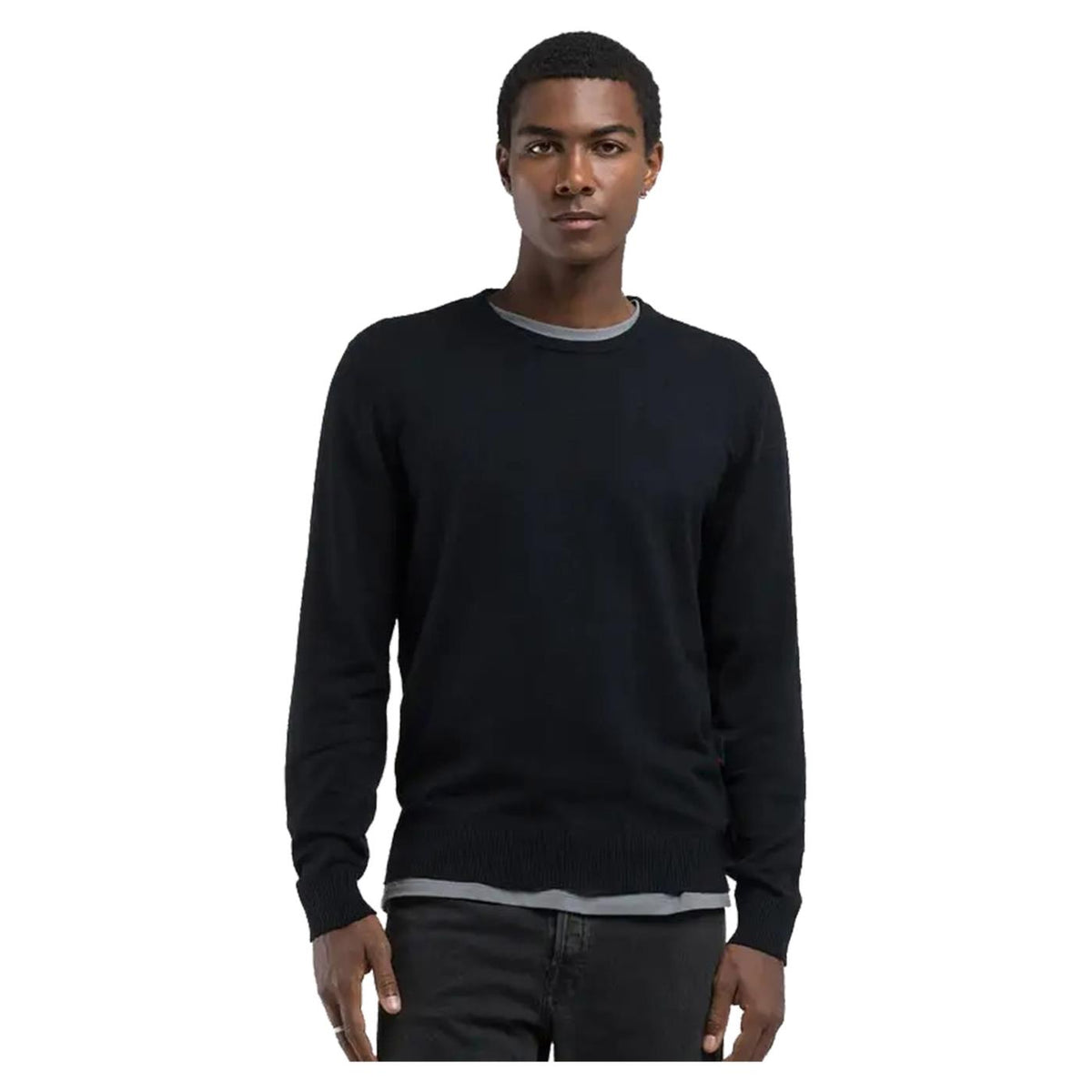 REPLAY PULLOVER GIROCOLLO