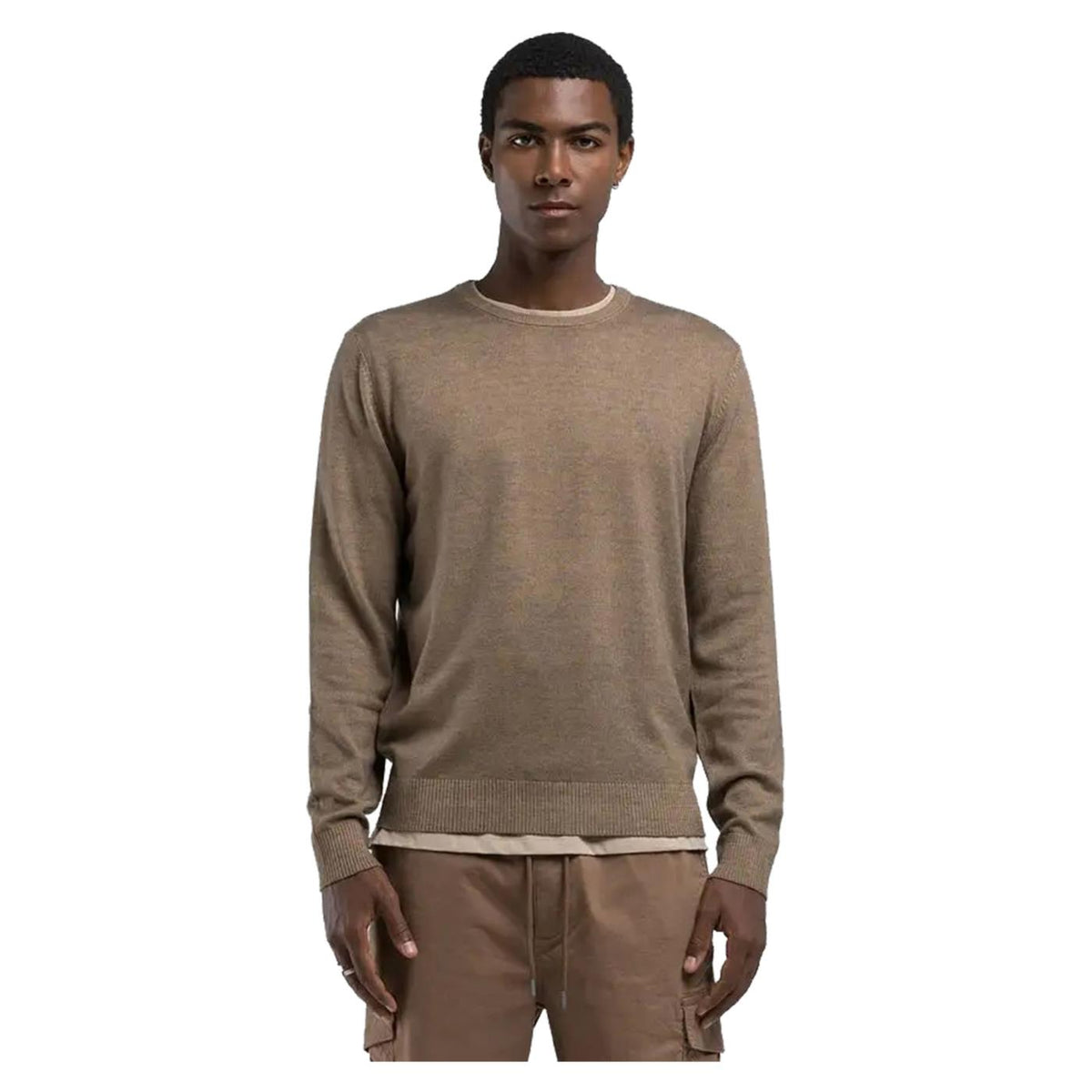 REPLAY PULLOVER GIROCOLLO