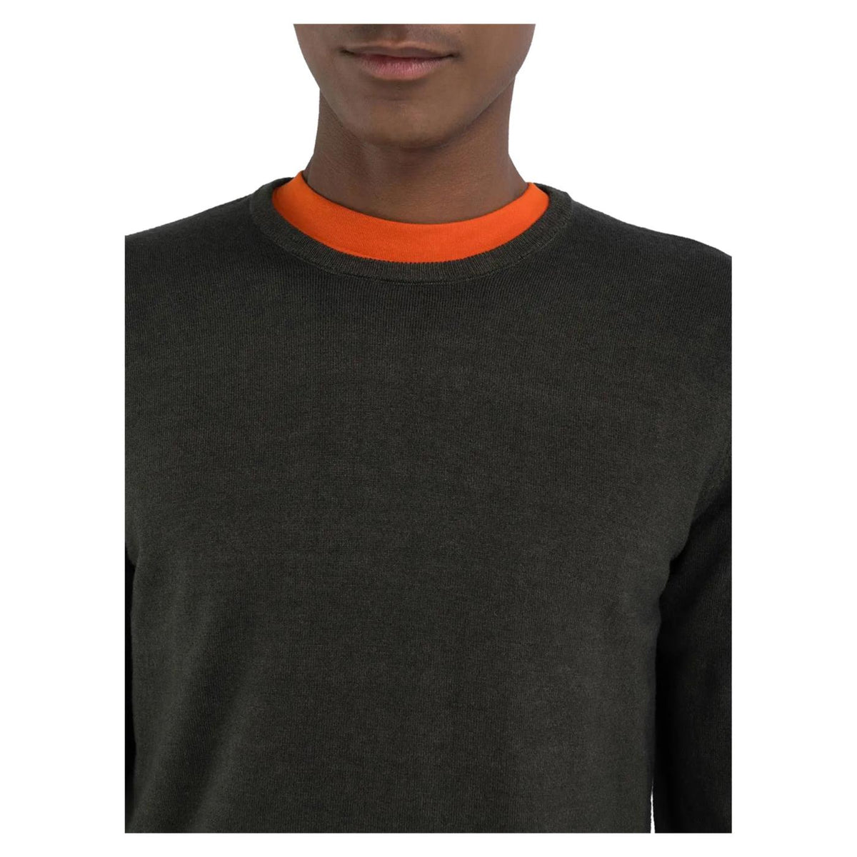 REPLAY PULLOVER GIROCOLLO