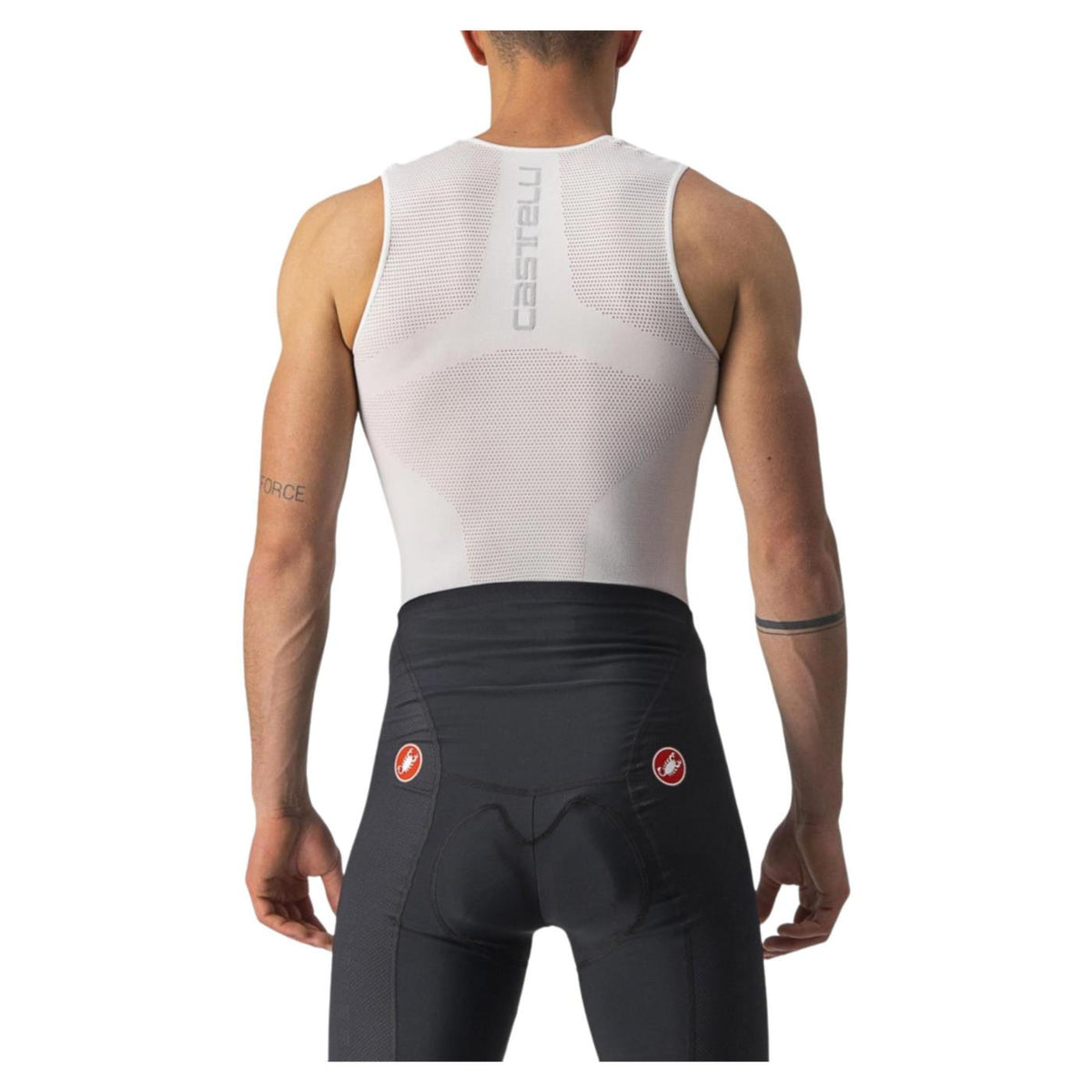 CASTELLI CORE SEAMLESS BASE LAYER - C1-bianco - vista 2
