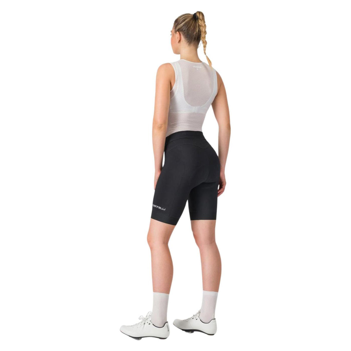 CASTELLI ENDURANCE WOMAN SHORT - C1-nero - vista 4