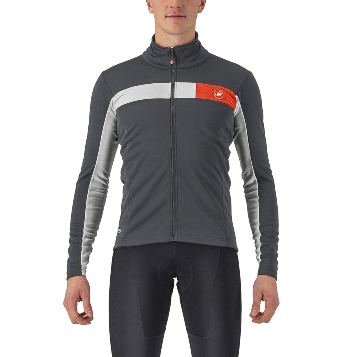 CASTELLI MORTIROLO 6S JACKET - Grigio scuro - immagine principale