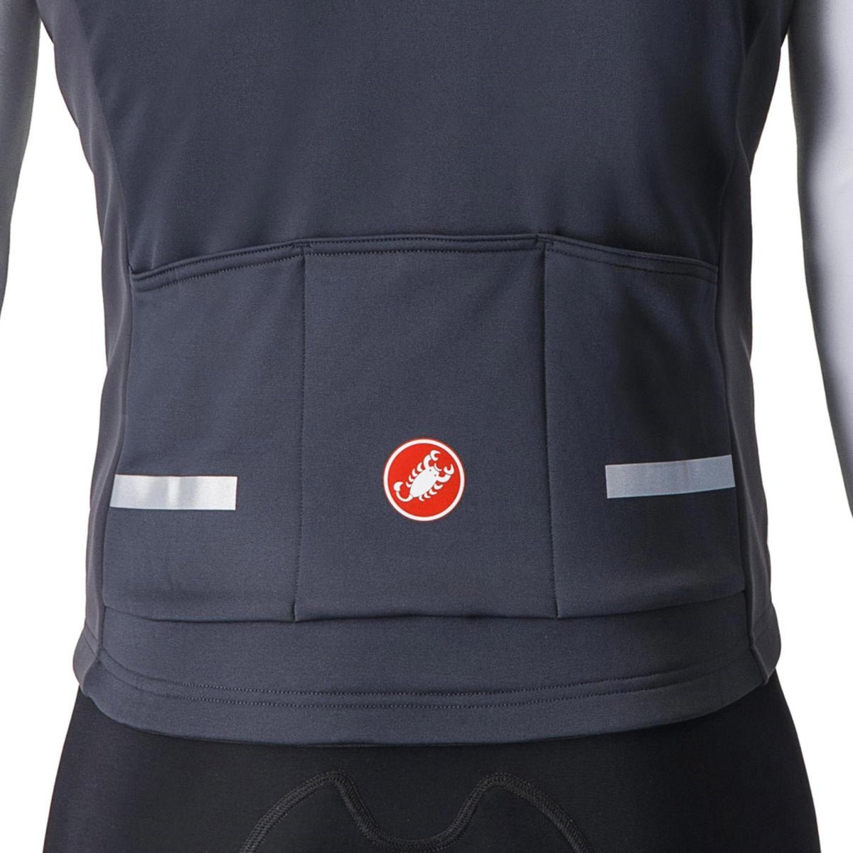 CASTELLI MORTIROLO 6S JACKET - Grigio scuro - vista 4