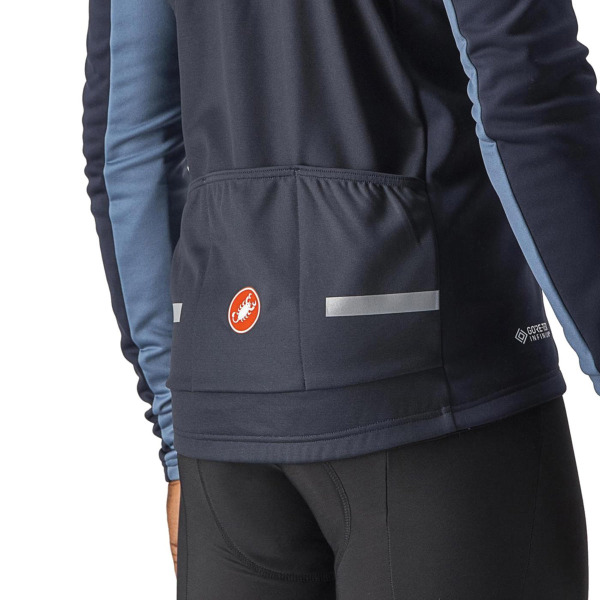 CASTELLI MORTIROLO 6S JACKET - Blu - vista 6