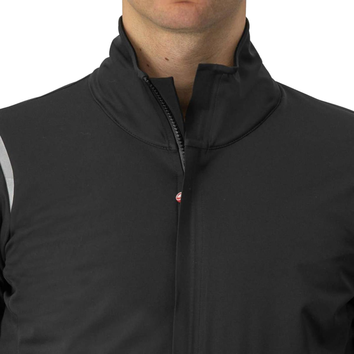 CASTELLI ALPHA DOPPIO ROS JACKET - Nero - vista 6