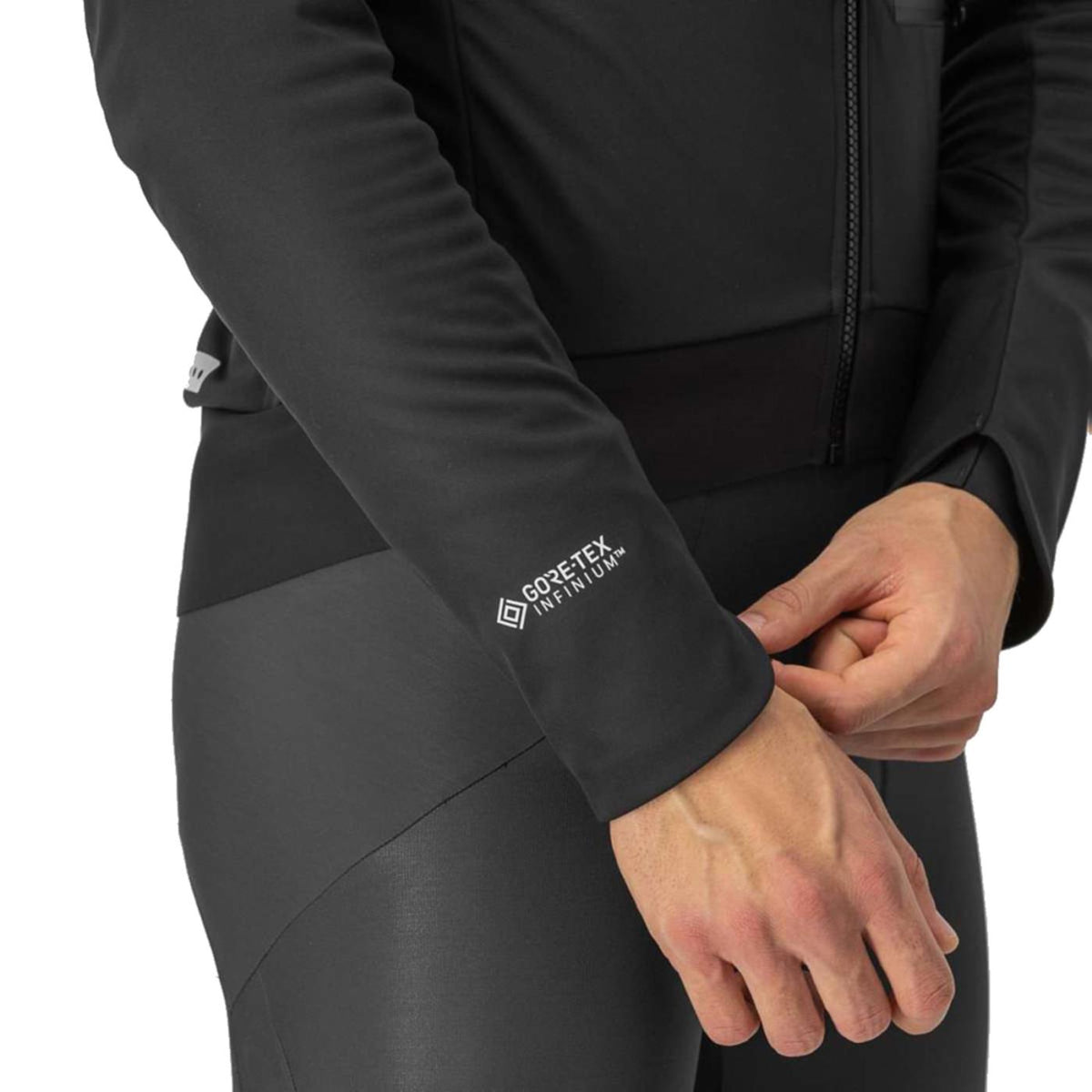 CASTELLI ALPHA DOPPIO ROS JACKET - Nero - vista 7
