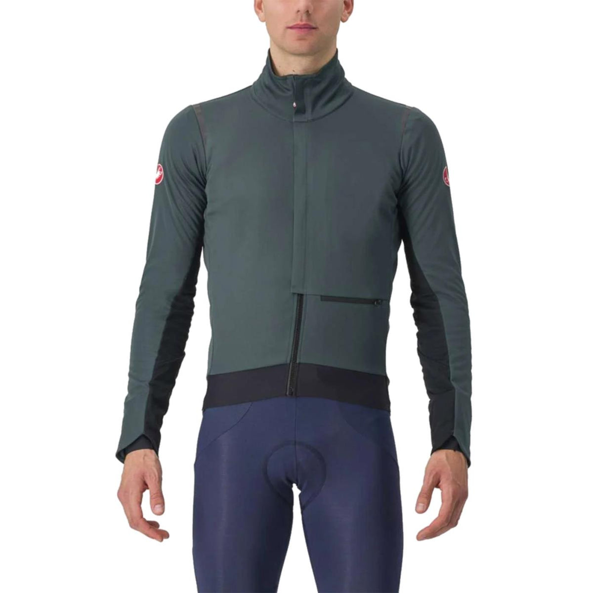 CASTELLI ALPHA DOPPIO ROS JACKET - Verde - immagine principale