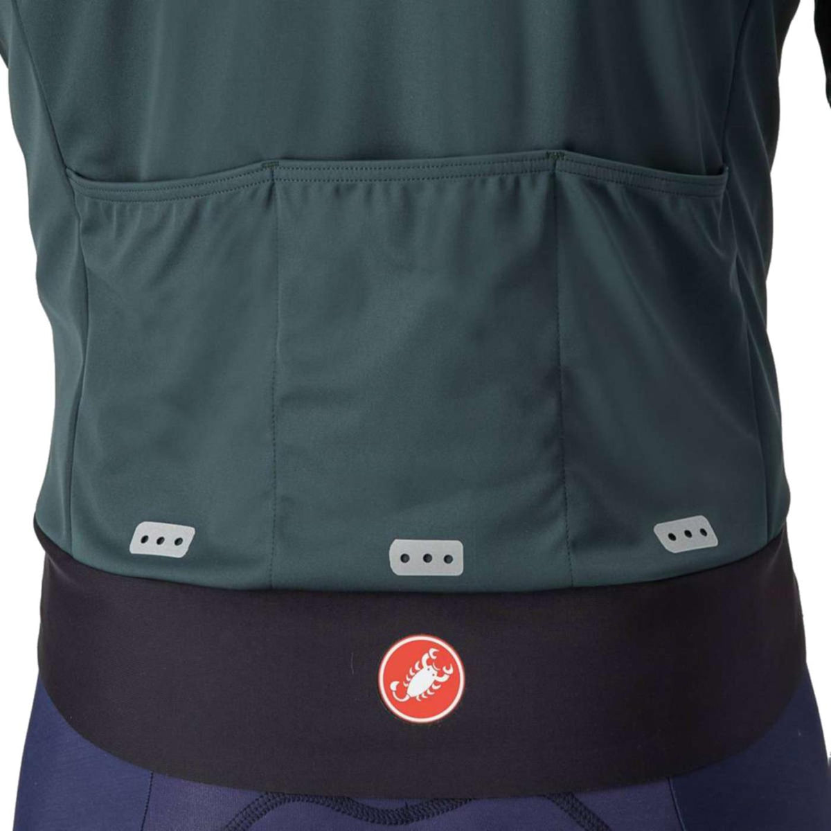 CASTELLI ALPHA DOPPIO ROS JACKET - Verde - vista 6