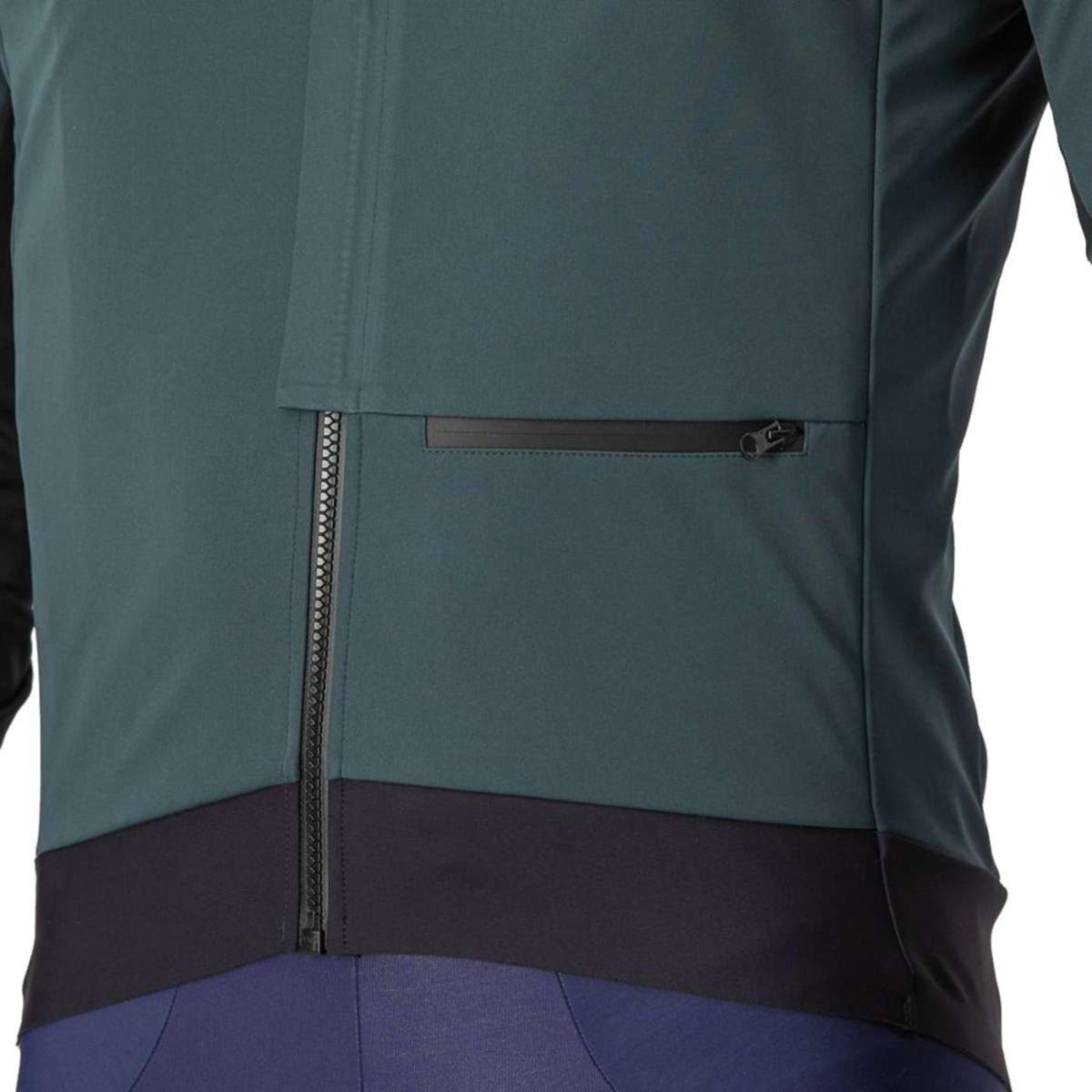 CASTELLI ALPHA DOPPIO ROS JACKET - Verde - vista 7