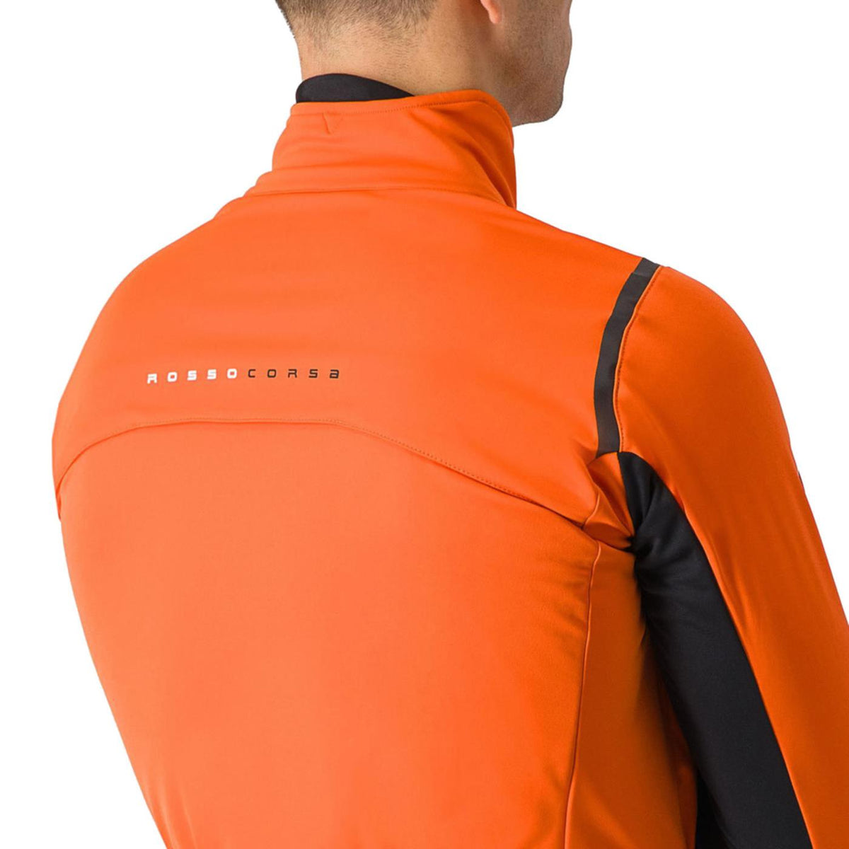 CASTELLI ALPHA DOPPIO ROS JACKET - Arancione - vista 3