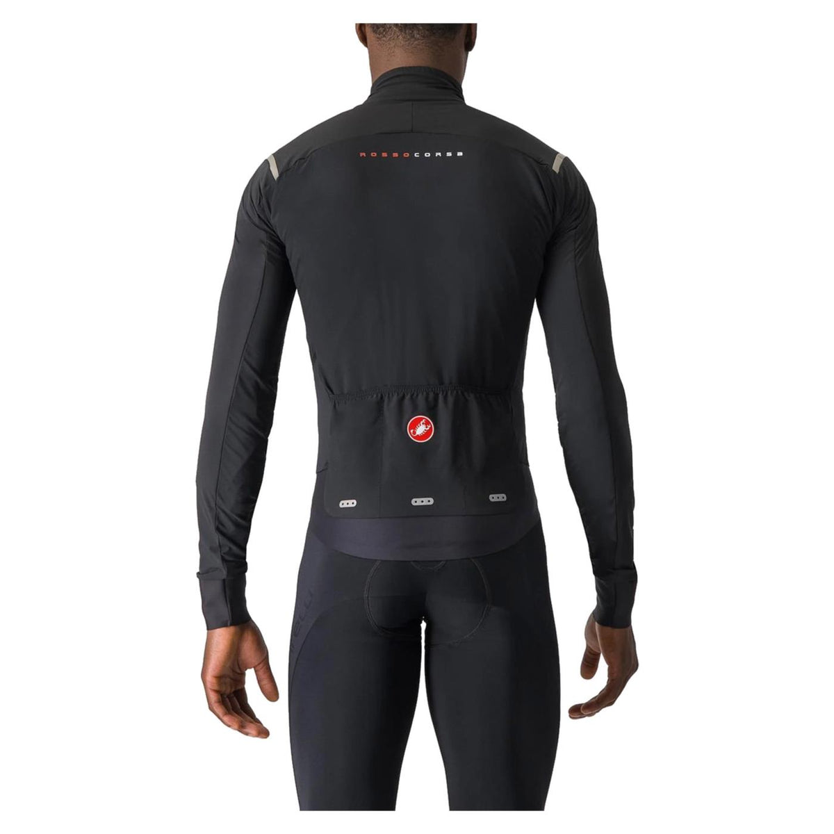CASTELLI ALPHA FLIGHT ROS JACKET - Nero - vista 2