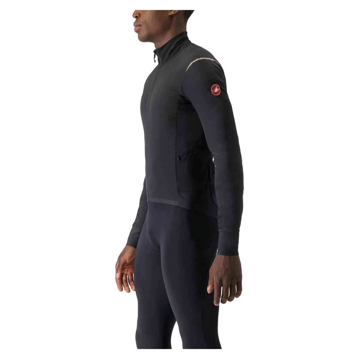 CASTELLI ALPHA FLIGHT ROS JACKET - Nero - vista 3
