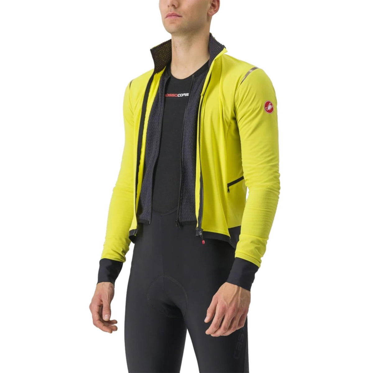 CASTELLI ALPHA FLIGHT ROS JACKET - Giallo - vista 3