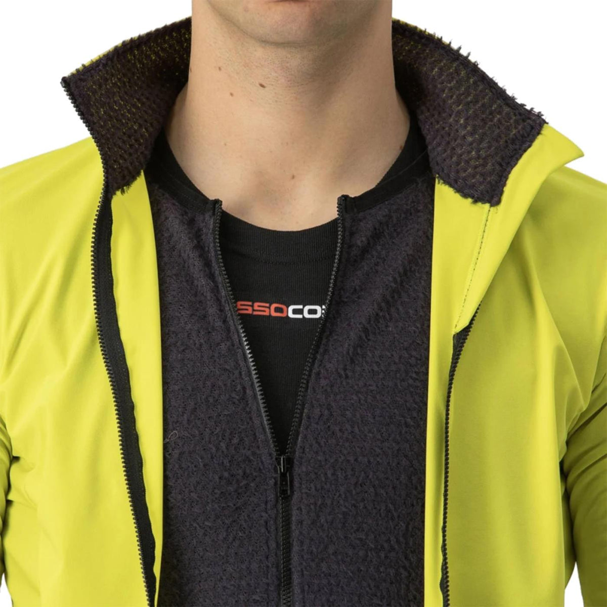 CASTELLI ALPHA FLIGHT ROS JACKET - Giallo - vista 5