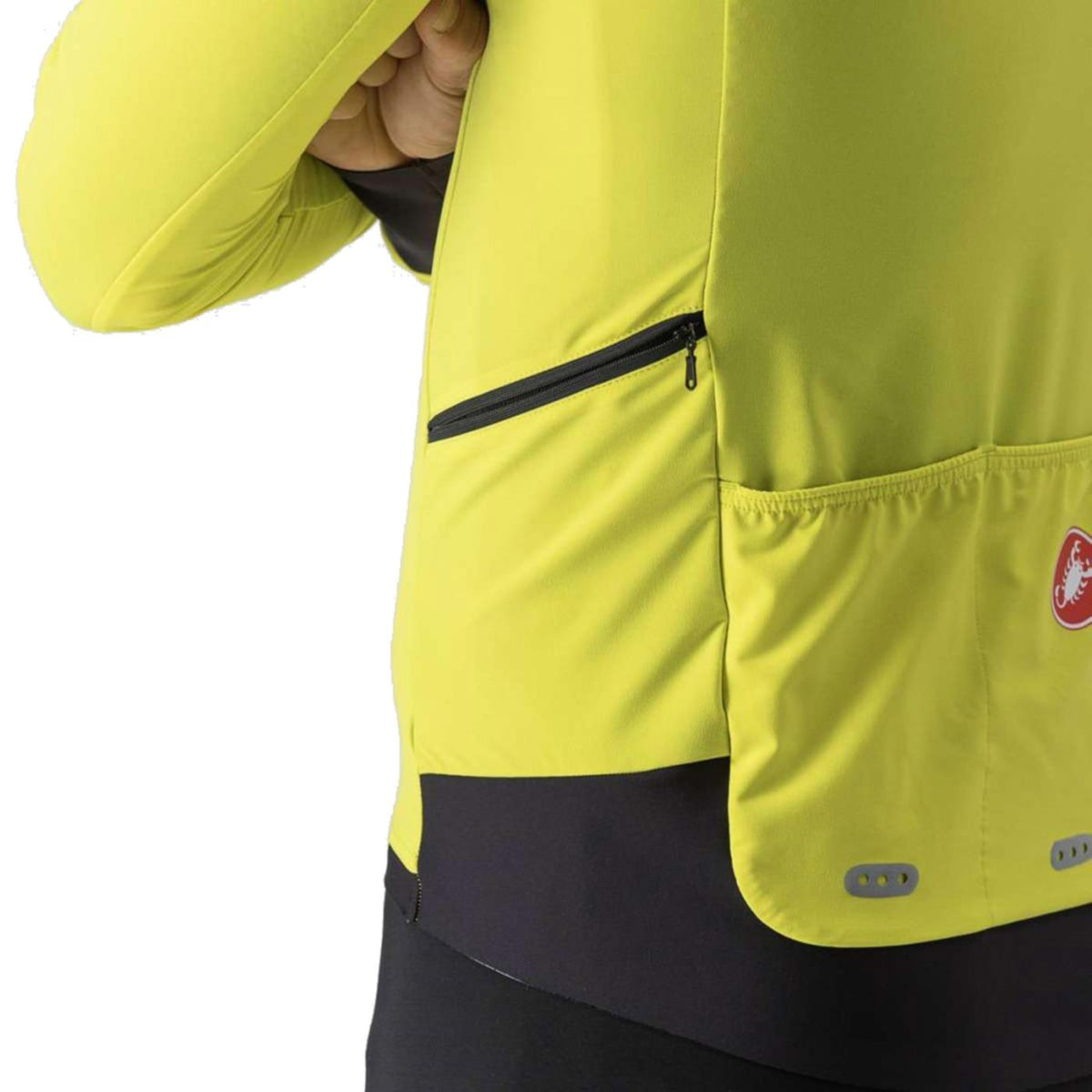 CASTELLI ALPHA FLIGHT ROS JACKET - Giallo - vista 6