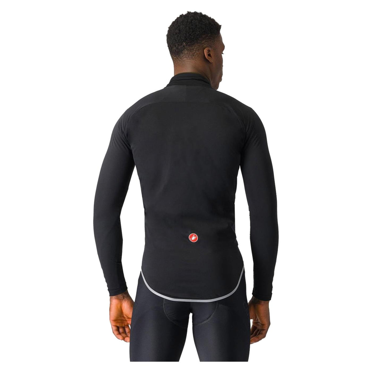CASTELLI ULTRA RAIN CAPE - Nero - vista 2
